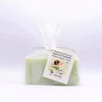 Soap with snail, cucumber and yogurt – Spitiko