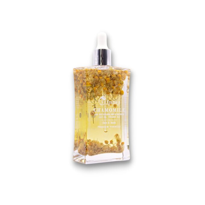 Face and body oil with chamomile – Spitiko