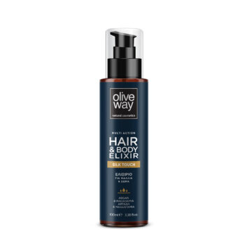 Silk touch hair & body elixir with argan & macadamia - Olive Way