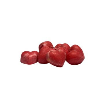 Soy wax heart melt with fragrance rose