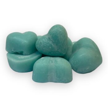 Soy wax heart melt with fragrance ginger