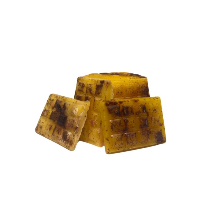 Soy wax chocolate bar melt with fragrance cinnamon orange