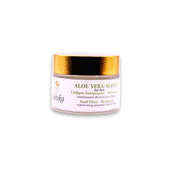 Aloe vera gel, snail elixir with hyaluronic acid – Spitiko