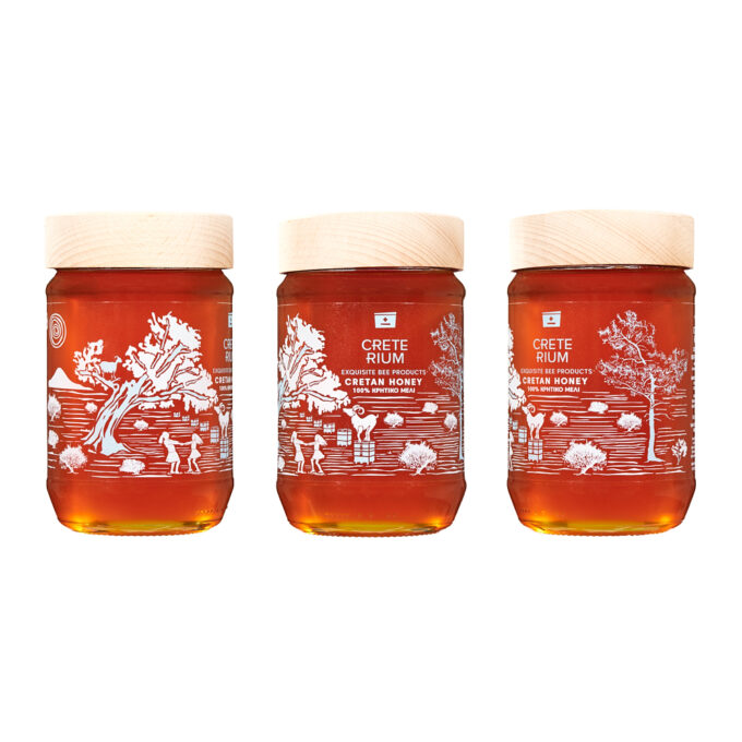 Organic thyme honey 500gr - Creterium