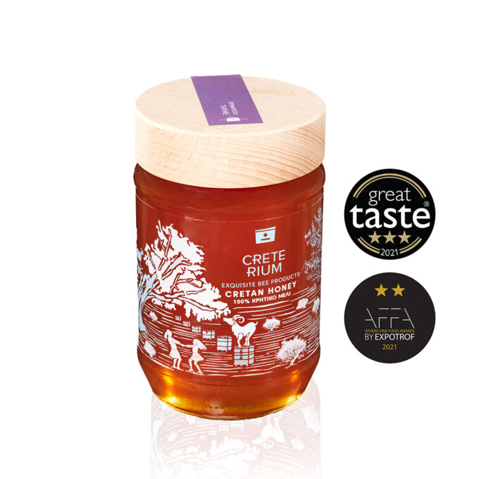 Organic thyme honey 500gr - Creterium