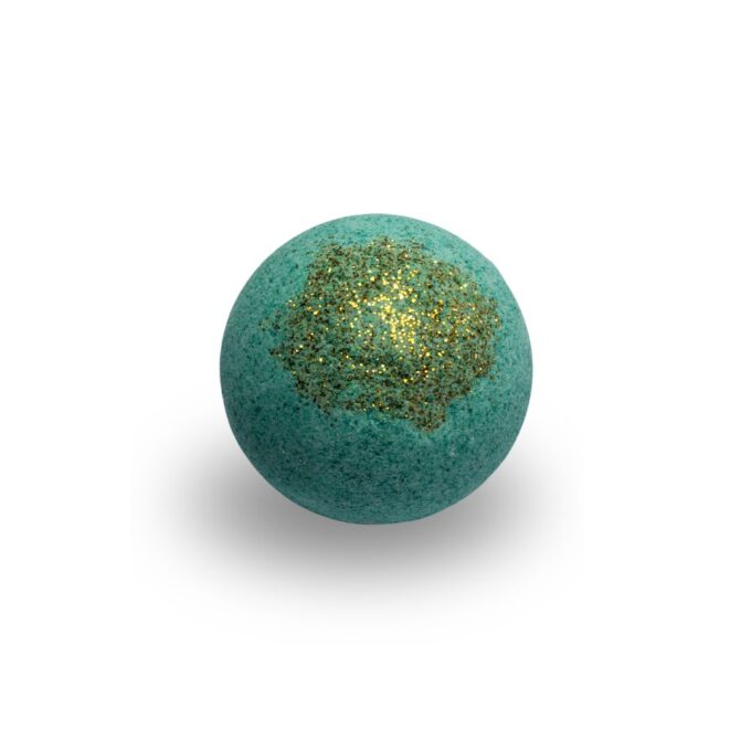 Χειροποίητο bath bomb με άρωμα emerald gold σε διάφορα μεγέθη