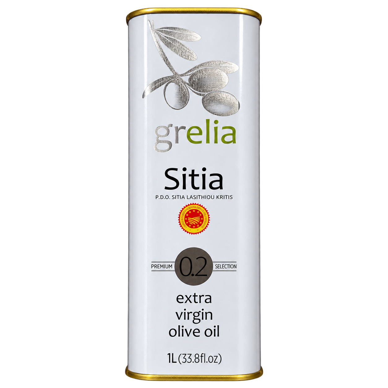 Organic Extra Virgin Olive Oil 0.2 Premium Selection - Grelia